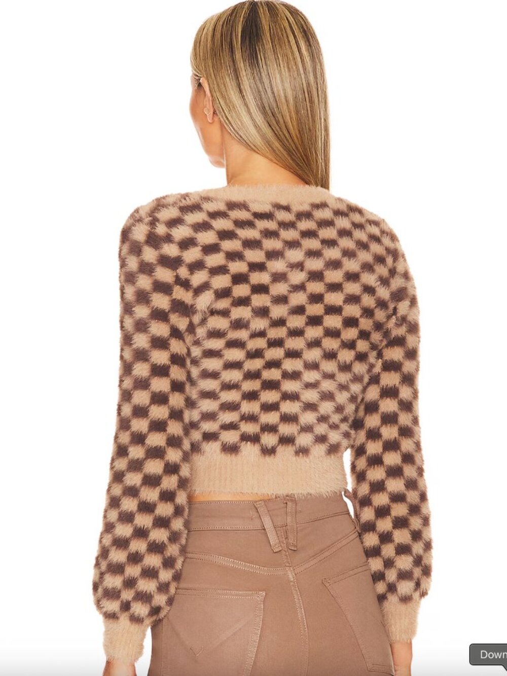 Check Cardigan | ASTR the label - Picture 2 of 4